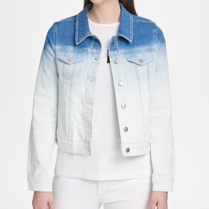 DKNY Ombre Denim Jacket